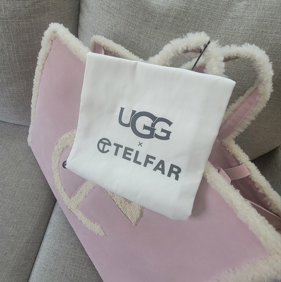 UGG X TELFAR Large Shopper Bag In Pink - Picture 9 of 12